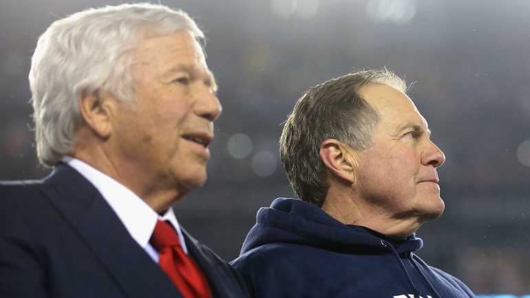 Hall of Fame Voter Discusses Why He Omitted Belichick: 'I Supported Kraft, Not Belichick'