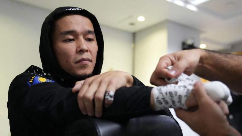 Asu Almabayev Reports Hand Injury Before Fight Night Match with Brandon Moreno