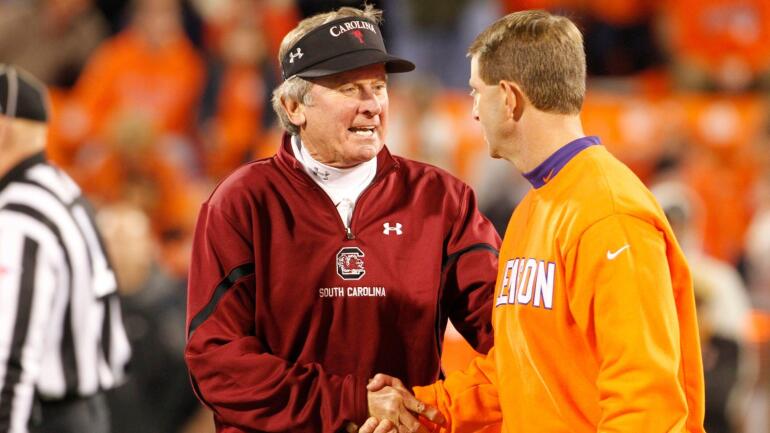 Spurrier's Candid Warning to Swinney: 'No Rules Exist Anymore' in College Football Amid Tampering Issues