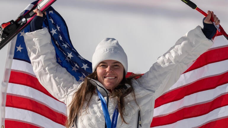 Breezy Johnson's Golden Moment Ends in Engagement After Super-G Crash
